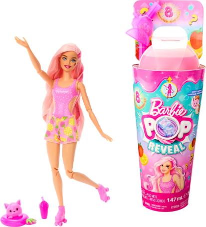 Barbie Reveal Pop Juicy Fruits Series - Strawberry Lemonade