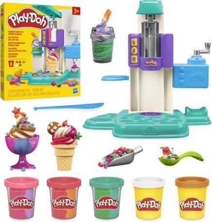 Play-Doh Rainbow Softijs Speelset