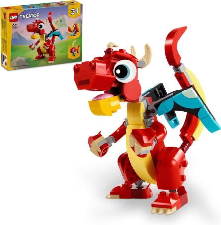 LEGO Creator 3in1 Rode draak - 31145