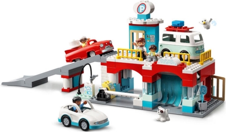 LEGO DUPLO Parkeergarage en Wasstraat - 10948