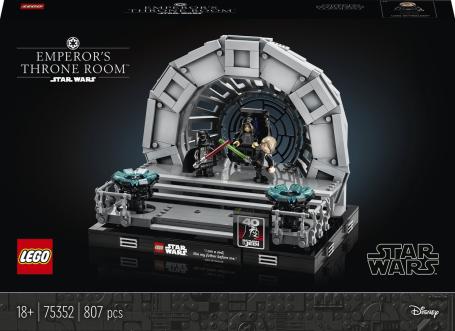 LEGO Star War Troonzaal van de Keizer Diorama Modelbouw Set - 75352