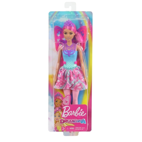 Barbie Dreamtopia met Roze Haar - Barbiepop