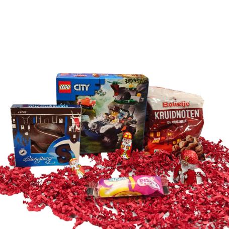 Cadeau pakket Sinterklaas lego City