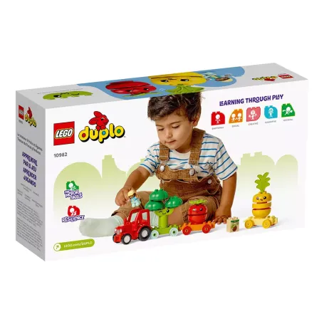 LEGO DUPLO Mijn Eerste Fruit- en Groentetractor Set - 10982