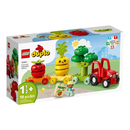 LEGO DUPLO Mijn Eerste Fruit- en Groentetractor Set - 10982